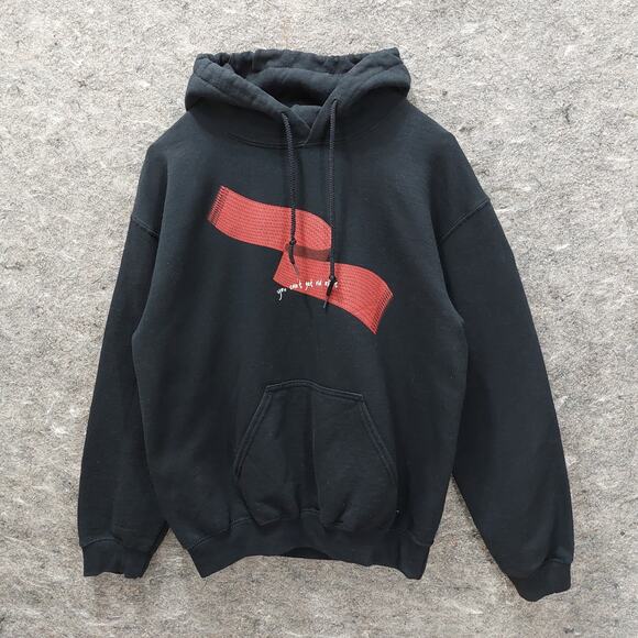 Taylor Swift Hoodie Women's Small Black Pullover Tour You Can’t Get Rid Of It - Picture 1 of 6